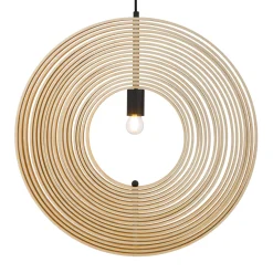 Maytoni Roots-riippuvalaisin, pallomainen, Ø 60 cm, puu/musta