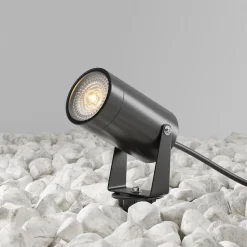 Maytoni Scope maapiikkivalaisin, musta, alumiini, IP65