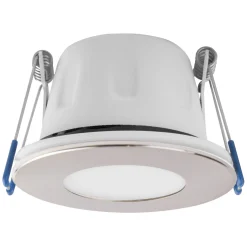 MEGAMAN upotettava LED-kohdevalaisin Tego Slim, 4 000 K, nikkeli, IP65