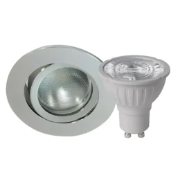 Megatron DecoclicSet-uppokohdevalo GU10 5,2W hopea