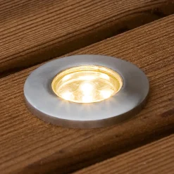 Mini-LED-lattiaspotti, 6 kpl:n sarja, litteä malli