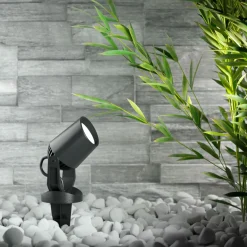 Minitommy-EL-spotti, 1-lamp., CCT musta/frosted