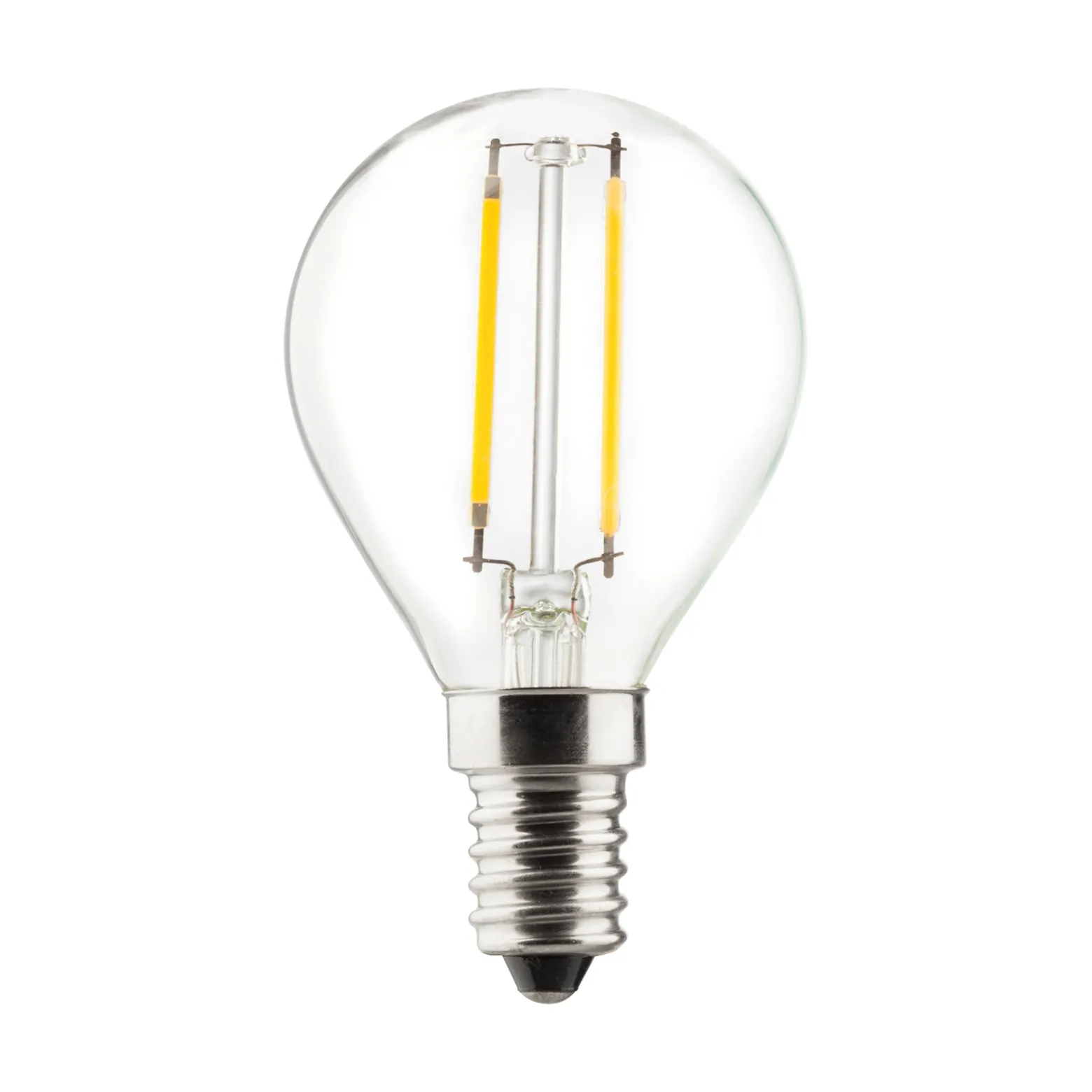 Müller Licht-LED-lamppu E14 G45 2W 827 kirkas