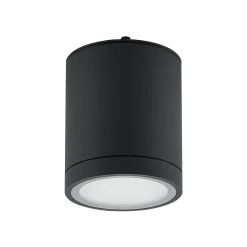 Molto Luce LED-ulkokattolamppu Foris Round SD, antrasiitti