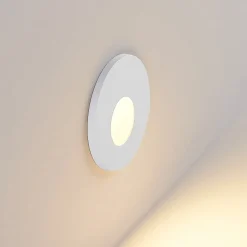 Molto Luce LED uppoasennusvalaisin Wall 68R RD valkoinen, alumiini,