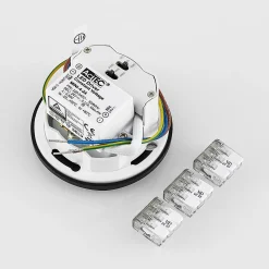 Molto Luce LED uppoasennusvalaisin Wall 68R Sina IP44 RD, musta
