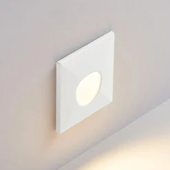 Molto Luce LED uppoasennusvalaisin Wall 68 R Sina IP44 SQ, valkoinen,