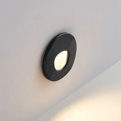 Molto Luce LED uppoasennusvalaisin Wall 68 R SIna RD, musta, CCT