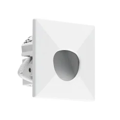 Molto Luce LED uppoasennusvalaisin Wall 68R Sina SQ, valkoinen, alumiini,