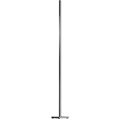 Musta LED-lattiavalaisin Orix, kaukosäädin 180 cm