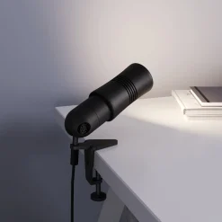Neo! Clamp -LED-klipsivalaisin, mattamusta