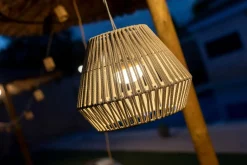 Newgarden Conta LED-riippuvalaisin, ladattava, taupe