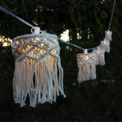 Newgardenin aurinkovalaisinketju Mykonos, valkoinen, IP44