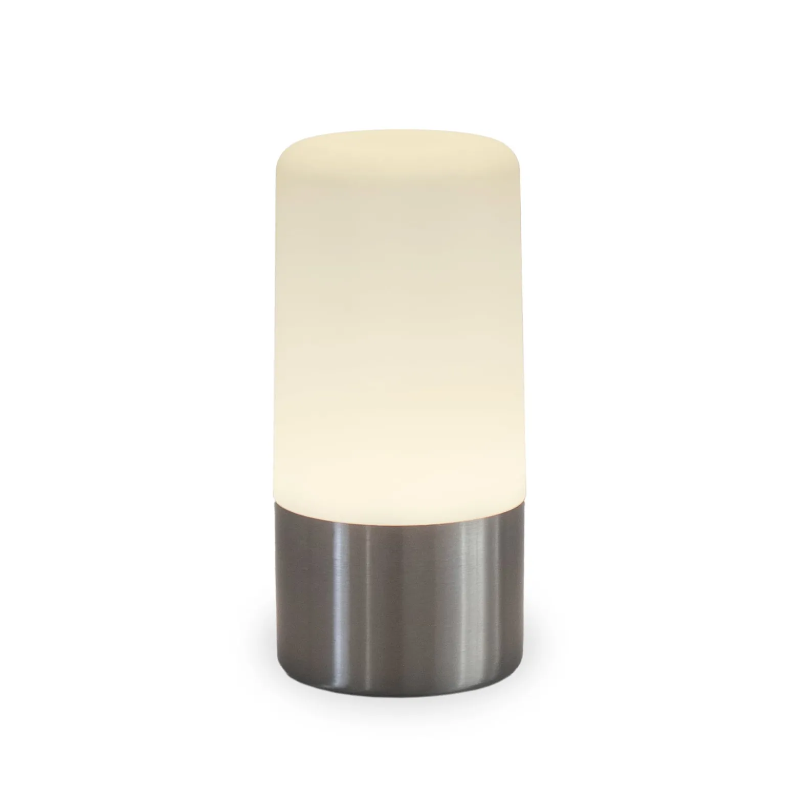 Newgardenin ladattava LED-pöytävalaisin Maia, harmaa, IP54, RGBW
