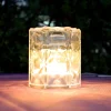 Newgarden LED ladattava pöytävalaisin Jack Lux, korkeus 10 cm, IP54