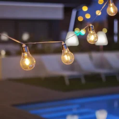 Newgarden Stella -LED-aurinkovaloketju, 2 700 K