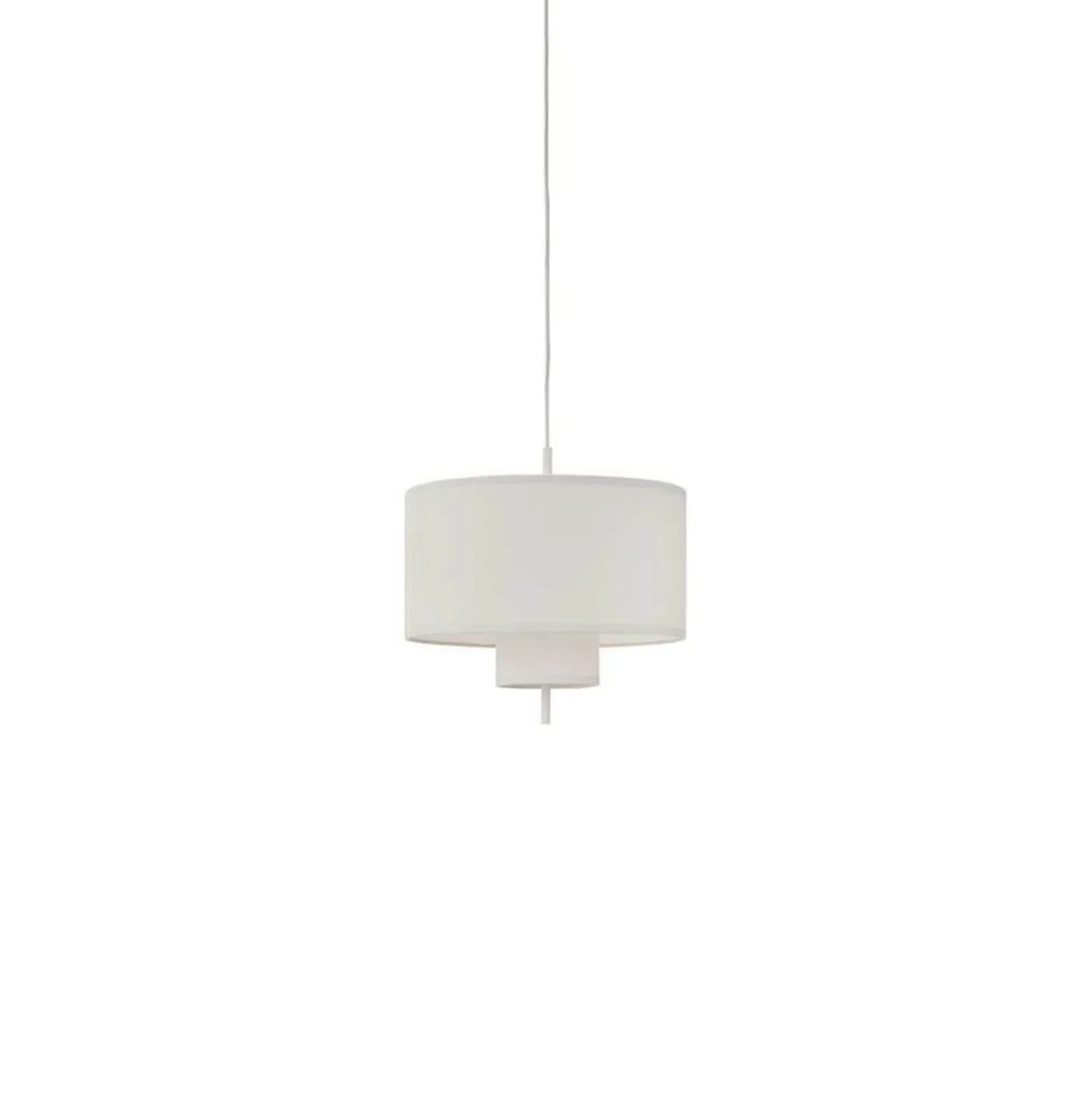NEW WORKS Margin-riippuvalaisin, Ø 50 cm, valkoinen, E27