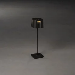 Nice-LED-koristevalaisin, USB-latausliitäntä musta