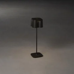 Nice-LED-koristevalaisin, USB-latausliitäntä musta