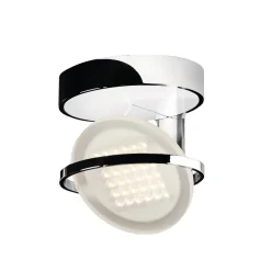 Nimbus Rim R 49 -LED-kattovalo Ø 21cm 927, kromi