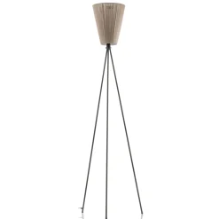 Northern Oslo Wood -lattiavalo, musta/beige