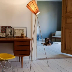 Northern Oslo Wood -lattiavalo, teräs/beige