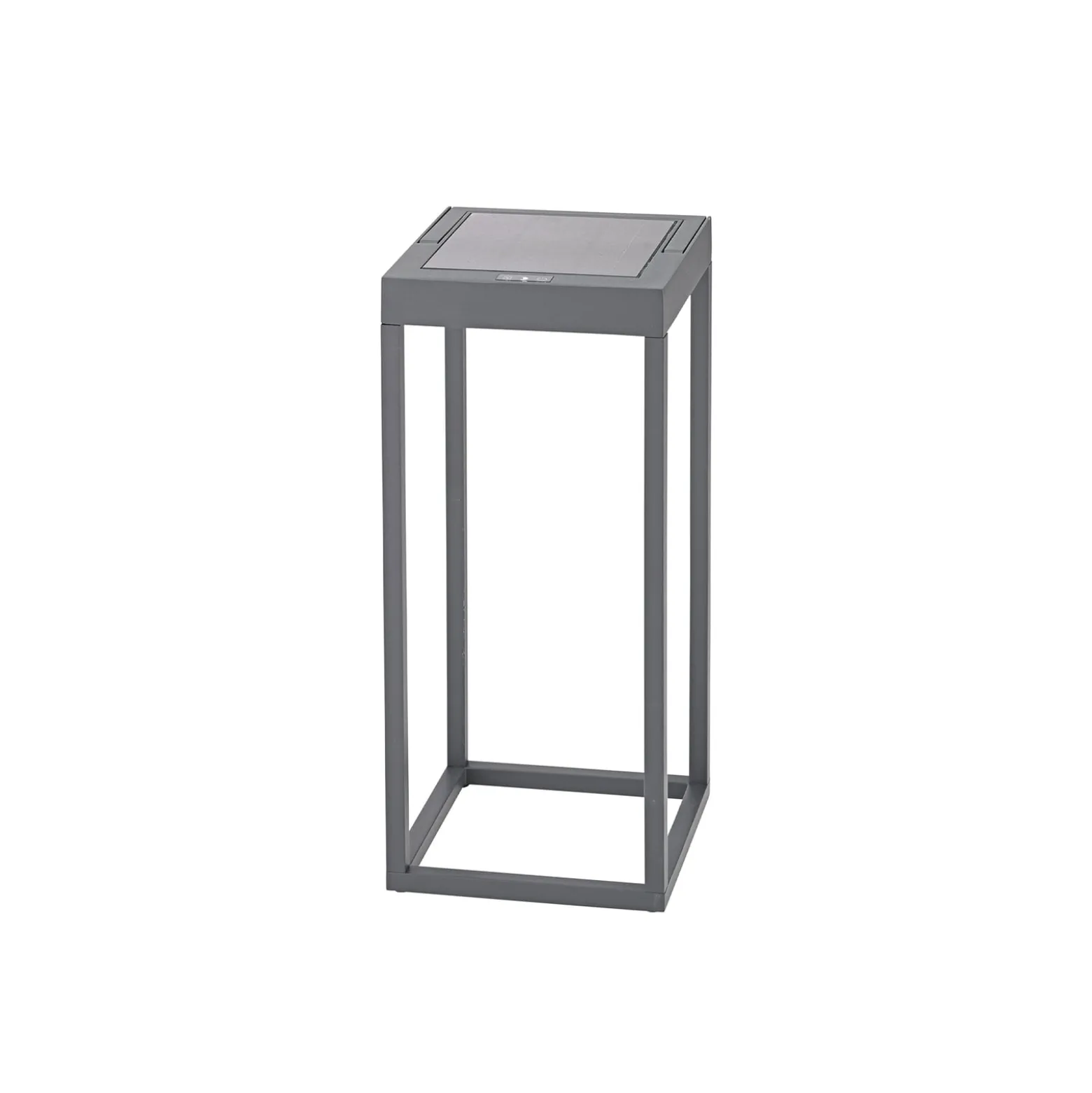 Numove LED-aurinkovalaisin, grafiitinharmaa, korkeus 32,5 cm