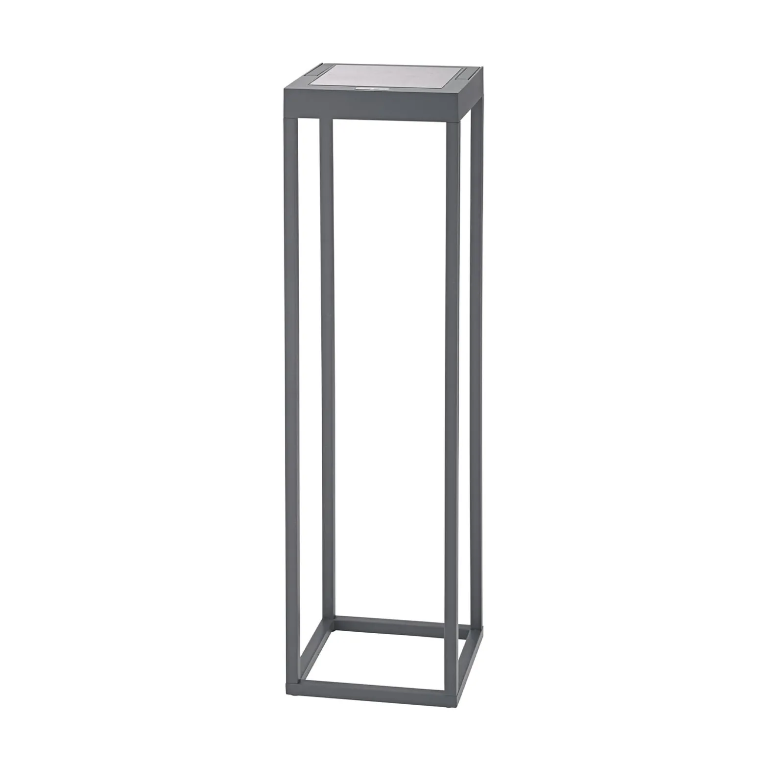 Numove LED-aurinkovalaisin, grafiitinharmaa, korkeus 52,5 cm