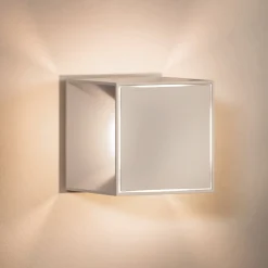 Nutalis mini LED ladattava pöytävalaisin, beige, IP54, himmennettävä