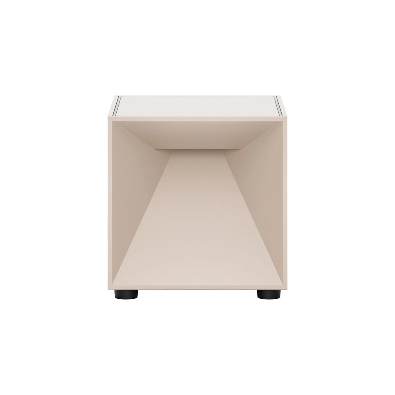 Nutalis mini LED ladattava pöytävalaisin, beige, IP54, himmennettävä