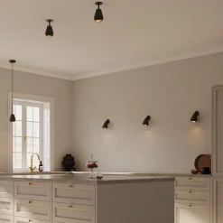 Nuura uppokohdevalo Anoli Spot Recessed, Ø 10 cm, musta