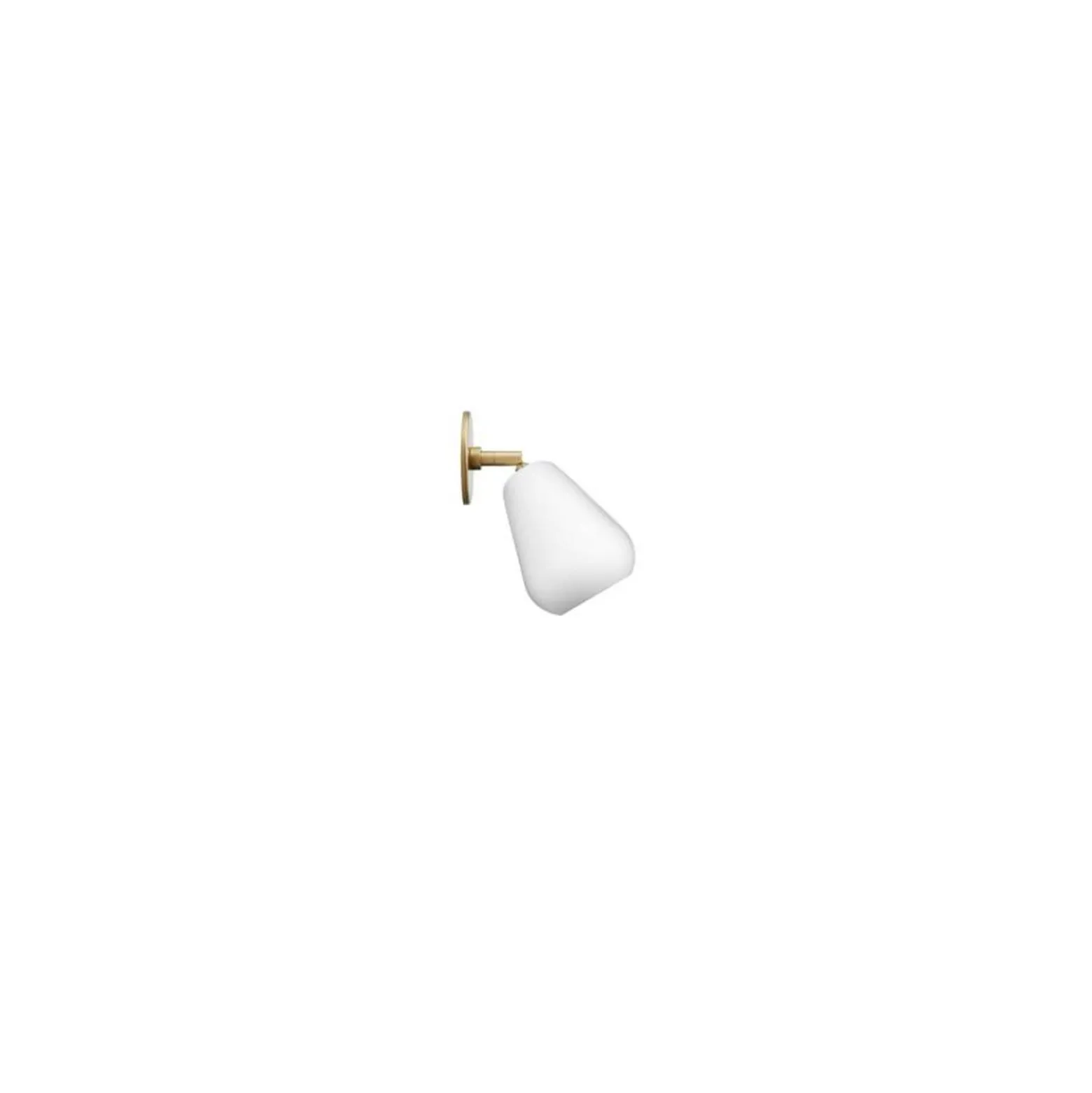 Nuura uppokohdevalo Anoli Spot Recessed, Ø 10 cm, valkoinen/kulta