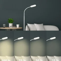 Office Step-LED-lattiavalo valk., himmennys, CCT