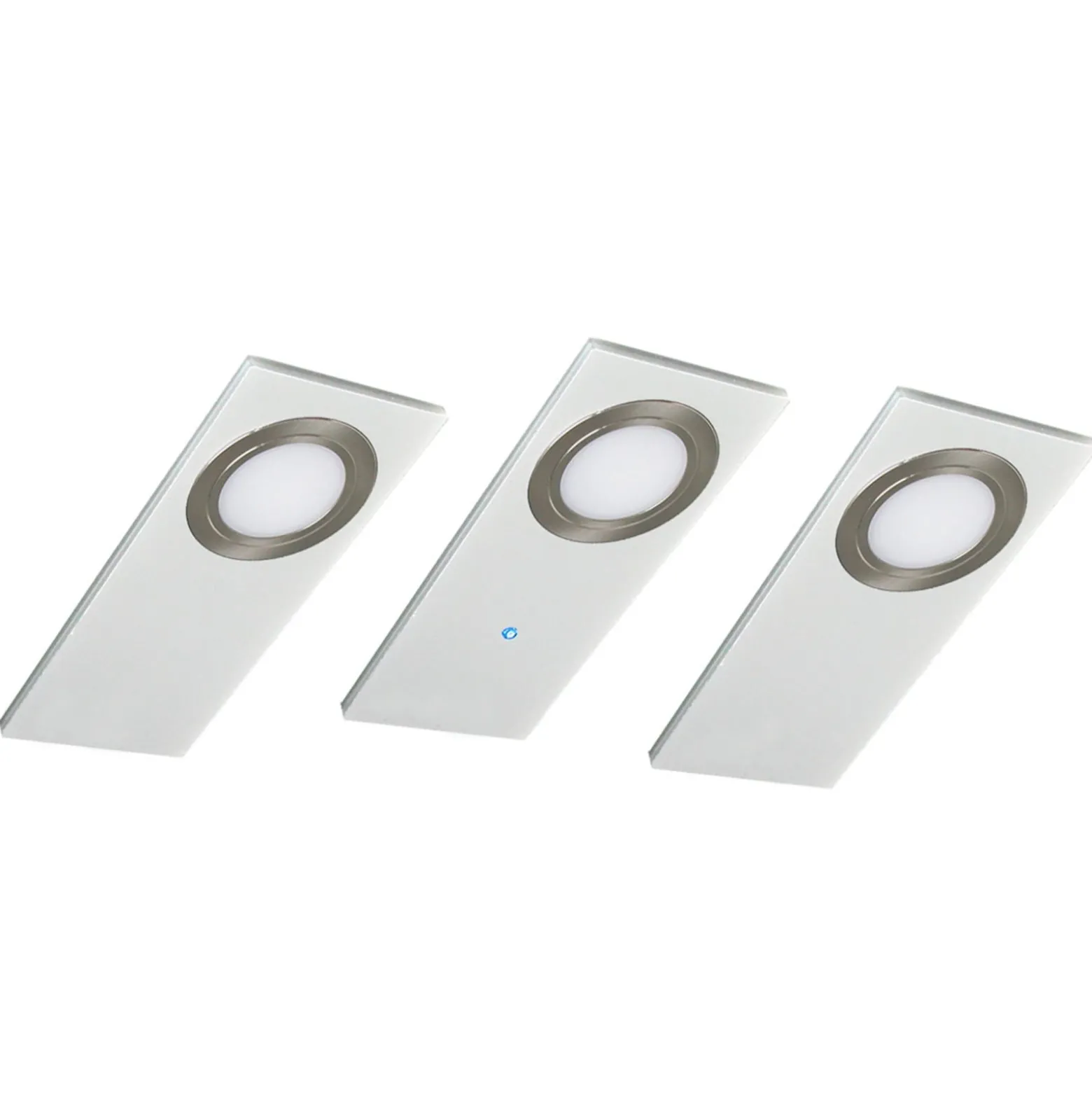 Ohut Pano-LED-kaapinalusval., 3 kpl:n pak., valk.