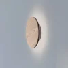 Orios LED-seinävalaisin, puu, Ø 20 cm, epäsuora valonjako
