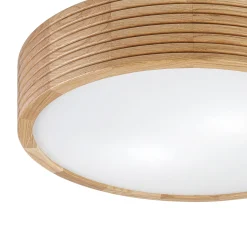 Oro-kattovalaisin, tammipuu/lasi, Ø 38 cm, E27