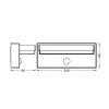 OSRAM aurinkokäyttöinen valaisin ENDURA STYLE ROBUST harmaa, anturi IP54 USB