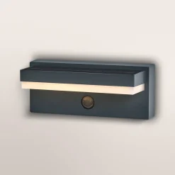 OSRAM aurinkokäyttöinen valaisin ENDURA STYLE ROBUST harmaa, anturi IP54 USB