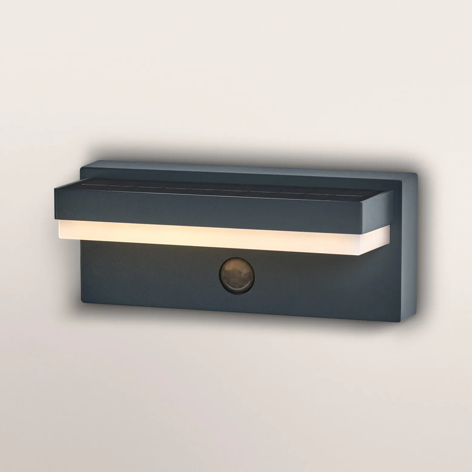 OSRAM aurinkokäyttöinen valaisin ENDURA STYLE ROBUST harmaa, anturi IP54 USB