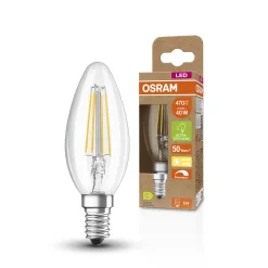 OSRAM Classic LED-kynttilä E14 2,9W 2700K kirkas