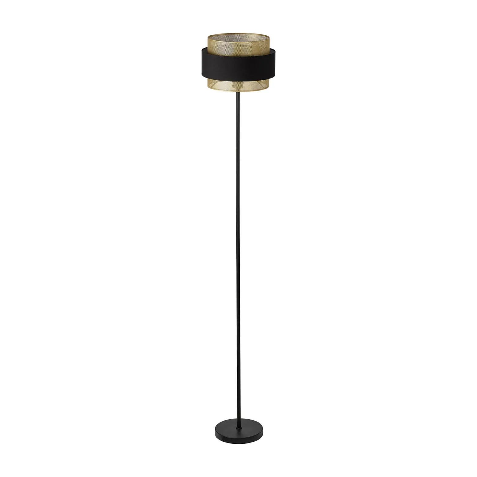 OSRAM Decor Hornet -maavalaisin, musta/kultainen, E27, korkeus 175 cm