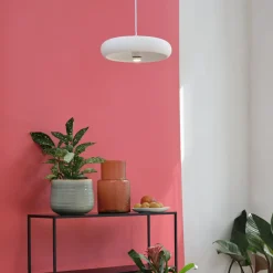OSRAM Decor Plaster Pure -riippuvalo, kipsi, Ø 30 cm, E27