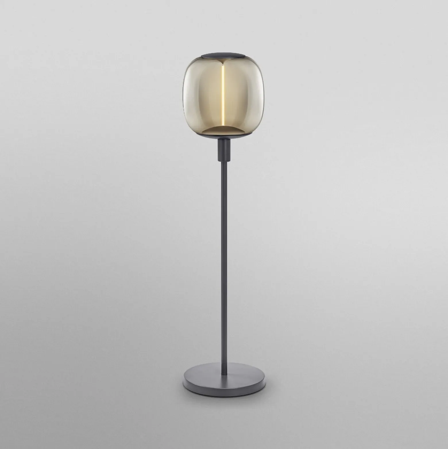 OSRAM DECOR STICK -lattiavalaisin, tummanharmaa, korkeus 78 cm, 1 x E27