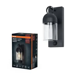 OSRAM ENDURA CLASSIC COWBELL -ulkoseinälamppu, harmaa, IP65
