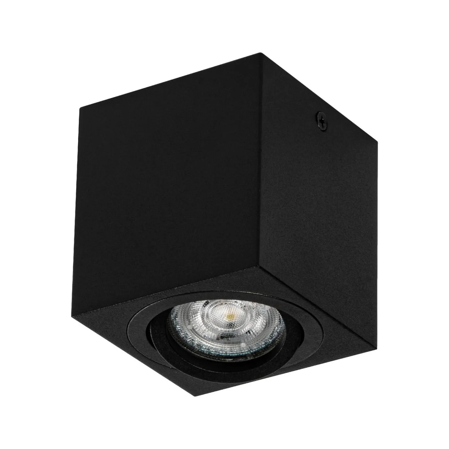 OSRAM kattohdeko SQUARE, musta, 8 x 8 cm, metalli, GU10