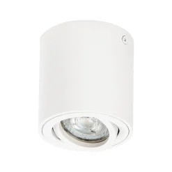 OSRAM kattokohdevalo ROUND, valkoinen, Ø 8 cm, metalli, GU10