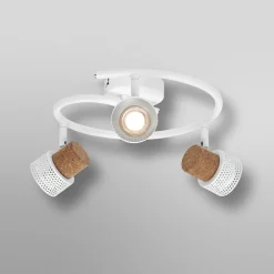 OSRAM kattospot CORK SPIRAL valkoinen 3-spotti GU10LED 927 himmennettävä