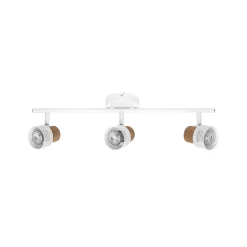 OSRAM kattospot CORK, valkoinen, 3 spotti, GU10-LED, 927, himmennettävä