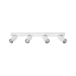 OSRAM kattospot OCTAGON, valkoinen, 4-lamppuinen, GU10-LED 927 himmennettävä