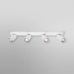 OSRAM kattospot OCTAGON, valkoinen, 4-lamppuinen, GU10-LED 927 himmennettävä